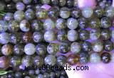 CGA702 15.5 inches 10mm round green garnet beads wholesale