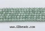 CGA912 15.5 inches 8mm faceted round green angel skin beads wholesale