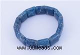 CGB213 7.2 inches fashion apatite gemstone stretchy bracelet