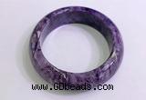 CGB2585 Inner diameter 60mm fashion charoite gemstone bracelet