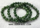 CGB2617 7.5 inches 8mm round diopside quartz beaded bracelets