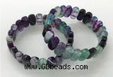 CGB3108 7.5 inches 8*15mm oval agate gemstone bracelets