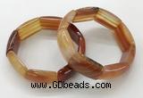 CGB3202 7.5 inches 18*29mm agate gemstone bracelets wholesale