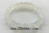 CGB3365 7.5 inches 10*15mm oval synthetic moonstone bracelets