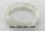 CGB3400 7.5 inches 15*21mm white crystal bracelets wholesale