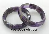 CGB3402 7.5 inches 15*21mm amethyst bracelets wholesale