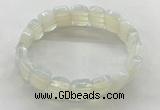 CGB3442 7.5 inches 10*15mm faceted marquise opal bracelets