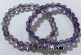 CGB4014 7.5 inches 7mm faceted round ametrine beaded bracelets