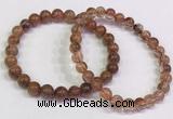 CGB4619 6mm - 7mm round golden rutilated quartz beaded bracelets