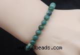 CGB5016 6mm, 8mm round west African jade beads stretchy bracelets