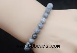 CGB5040 6mm, 8mm round grey picture jasper beads stretchy bracelets