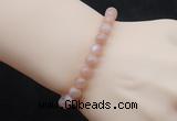 CGB5053 6mm, 8mm round moonstone beads stretchy bracelets