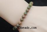 CGB5062 6mm, 8mm round unakite beads stretchy bracelets