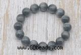 CGB5324 10mm, 12mm round eagle eye beads stretchy bracelets