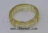 CGB671 7.5 inches 11*16mm lemon quartz bracelet wholesale