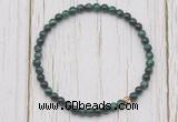 CGB7209 4mm tiny green tiger eye beaded meditation yoga bracelets