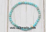 CGB7283 4mm tiny sea sediment jasper beaded meditation yoga bracelets