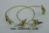 CGB765 20*22mm - 20*25mm shark teeth bangles wholesale