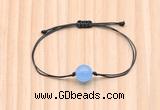 CGB9906 Fashion 12mm candy jade adjustable bracelet jewelry