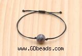 CGB9951 Fashion 12mm Botswana agate adjustable bracelet jewelry