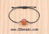 CGB9963 Fashion 12mm fire agate adjustable bracelet jewelry