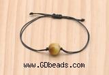 CGB9967 Fashion 12mm golden tiger eye adjustable bracelet jewelry