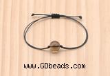 CGB9990 Fashion 12mm smoky quartz adjustable bracelet jewelry