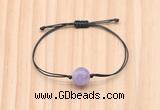 CGB9995 Fashion 12mm lavender amethyst adjustable bracelet jewelry