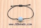 CGB9997 Fashion 12mm aquamarine adjustable bracelet jewelry