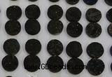 CGC125 16mm flat round druzy quartz cabochons wholesale