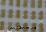 CGC96 10mm flat round druzy quartz cabochons wholesale