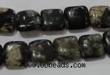 CGE152 15.5 inches 12*12mm square glaucophane gemstone beads