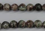 CGG02 15.5 inches 8mm faceted round ghost gemstone beads wholesale