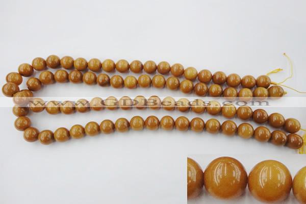 CGJ303 15.5 inches 10mm round goldstone jade beads wholesale