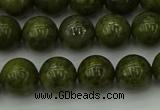 CGJ453 15.5 inches 10mm round green jasper beads wholesale