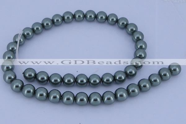 CGL220 5PCS 16 inches 20mm round dyed plastic pearl beads wholesale