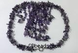 CGN826 20 inches stylish amethyst gemstone statement necklaces