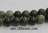 CGR02 16 inches 8mm round green rain forest stone beads wholesale