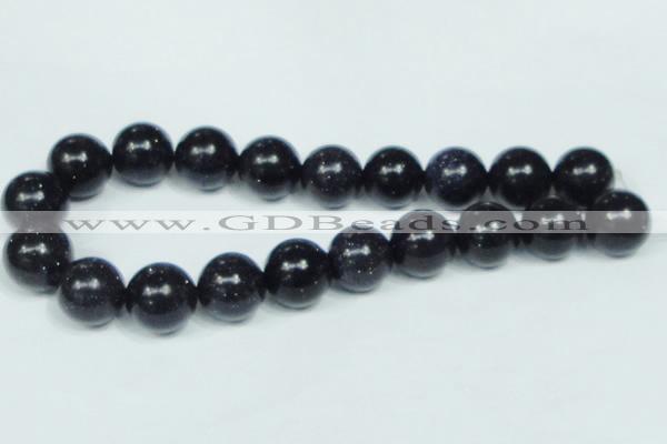 CGS104 15.5 inches 20mm round blue goldstone beads wholesale