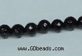 CGS106 15.5 inches 8mm faceted round blue goldstone beads wholesale