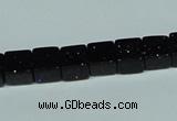 CGS118 15.5 inches 8*8mm cube blue goldstone beads wholesale