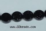 CGS124 15.5 inches 4*12mm coin blue goldstone beads wholesale