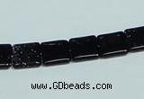 CGS126 15.5 inches 10*10mm square blue goldstone beads wholesale