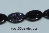 CGS135 15.5 inches 13*18mm oval blue goldstone beads wholesale