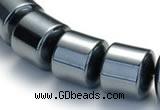 CHE04 12mm column shape 16 inches hematite beads Wholesale