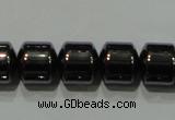 CHE118 15.5 inches 8*8mm tyre hematite beads wholesale