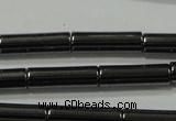 CHE121 15.5 inches 4*14mm tube hematite beads wholesale