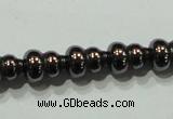 CHE190 15.5 inches 6*8mm calabash hematite beads wholesale