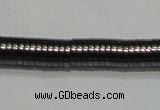 CHE238 15.5 inches 1*4.5mm dish hematite beads wholesale