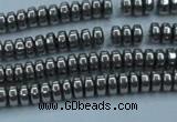 CHE962 15.5 inches 1.5*3mm rondelle plated hematite beads wholesale